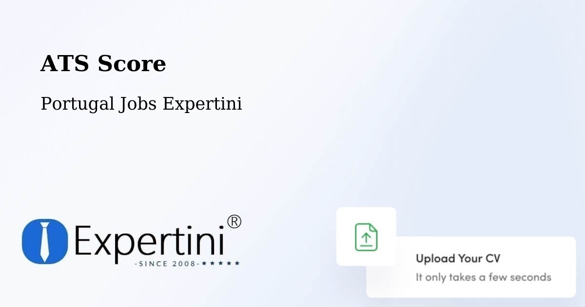 Resume ATS Score & Job Description Match Tool – Setúbal - Portugal Jobs Expertini